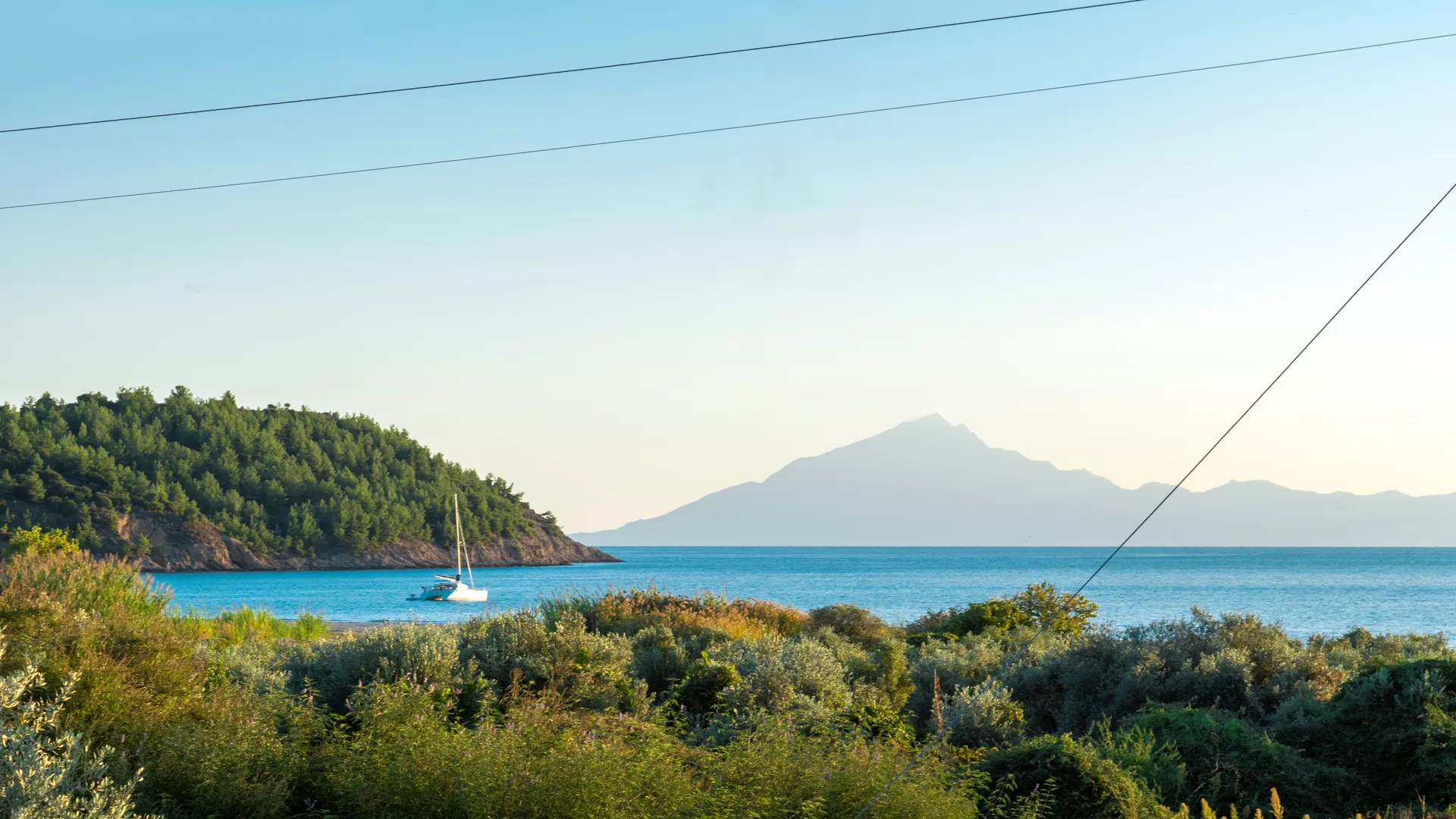 Pogled na more sa balkona Kapahi apartmana