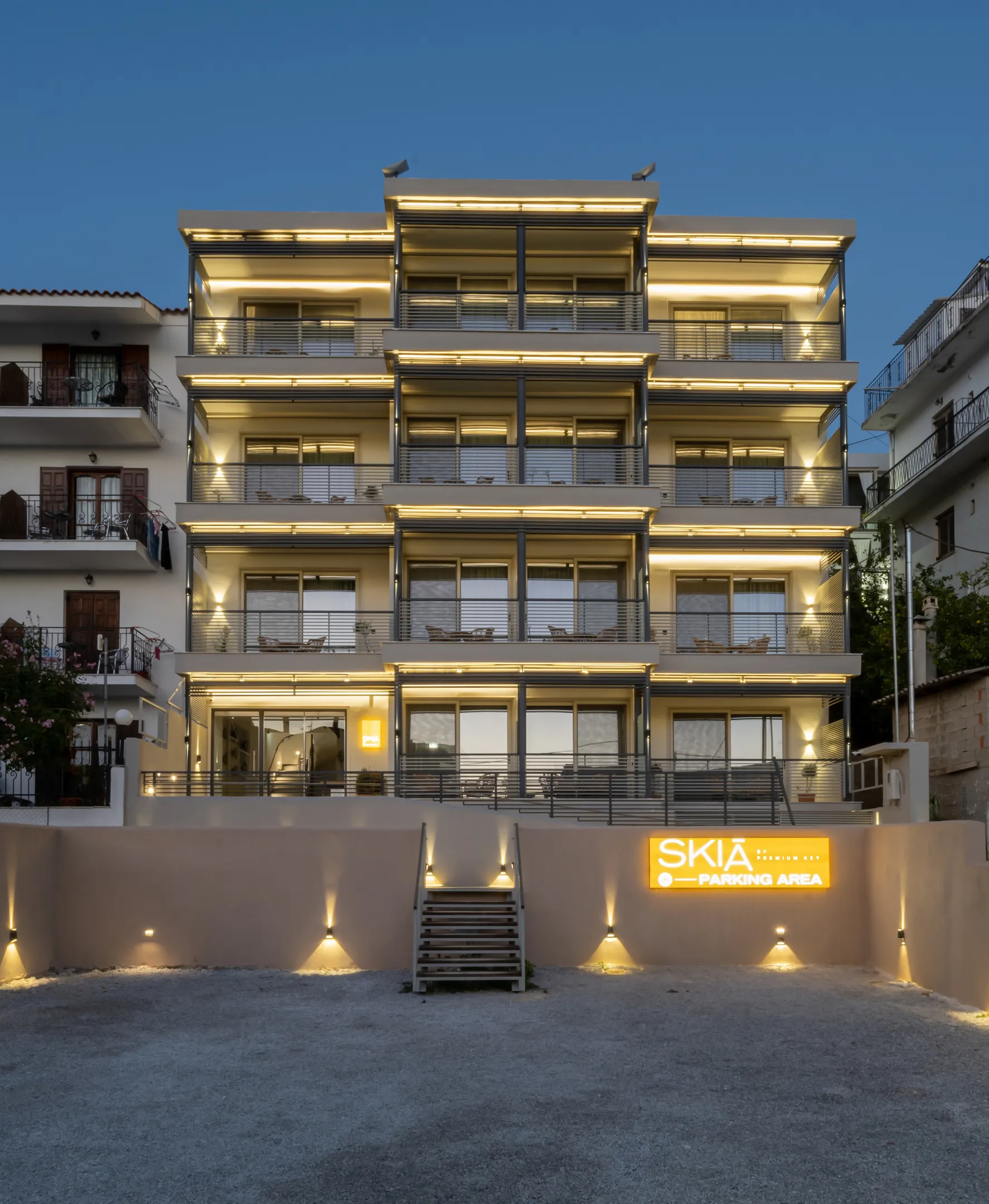 Pogled na ulaz objekata Skia Premium Key Collection