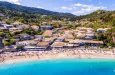 Pogled na plažu i Afroditi Pansion Lefkada