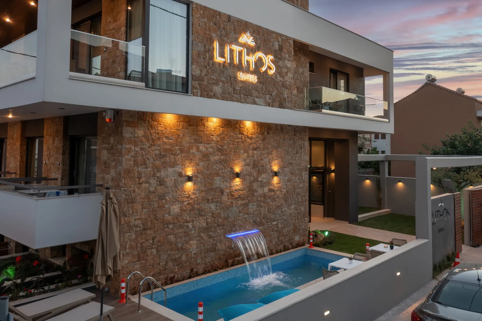 Ulaz u kompleks Lithos apartmana