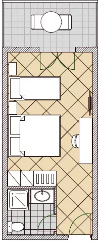 Standard triple room