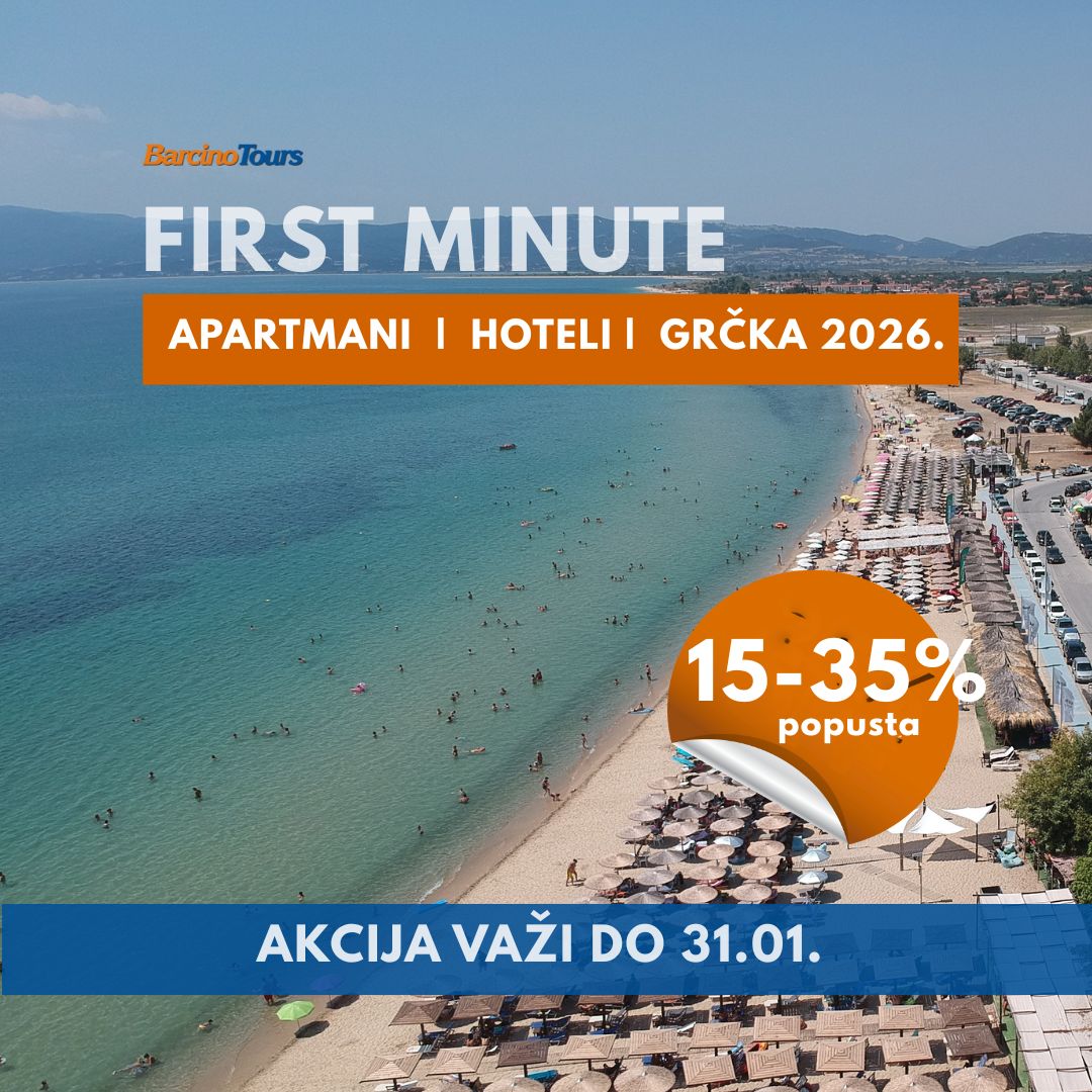 Kraj first minute popusta za Grčku