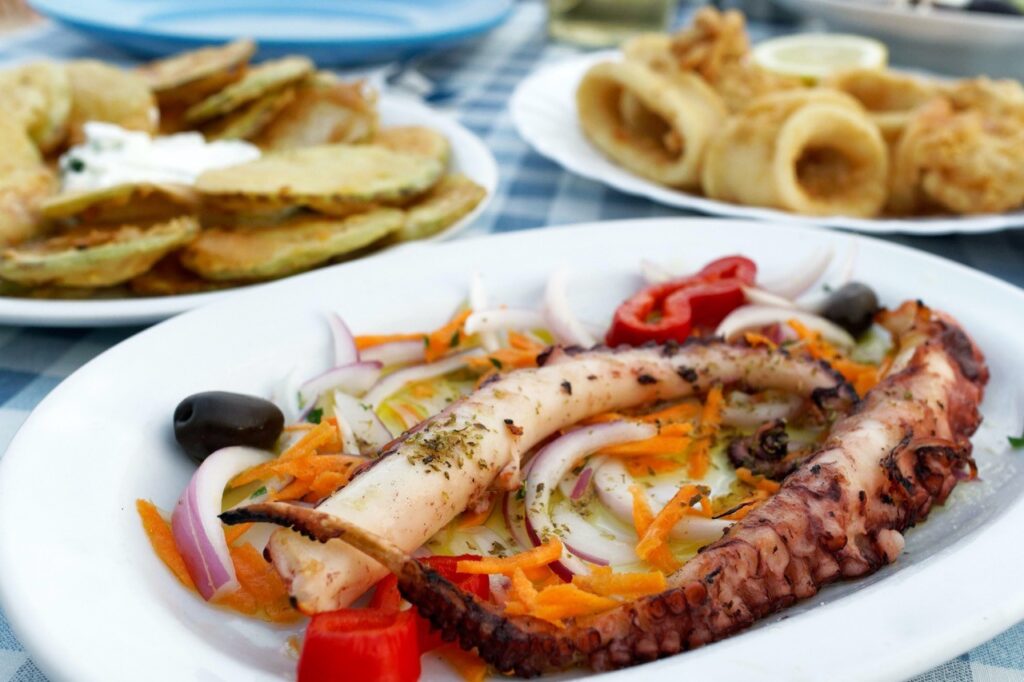 Morski plodovi Ofrinio Beach