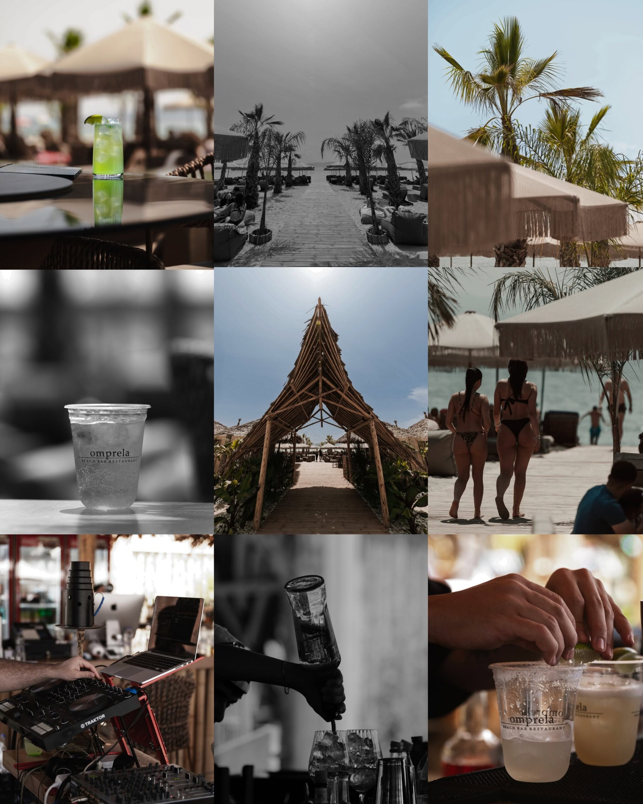 Omprela beach bar