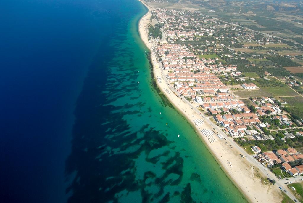 Ofrinio Beach slika iz drona