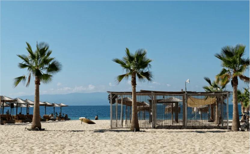 Ofrinio Beach organizovani deo plaže